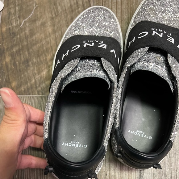 Givenchy glitter metallic trainers 38.5 - Picture 7 of 7